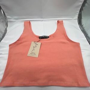 Groceries Apparel Crop Top XXL Made In The USA Organic Cotton